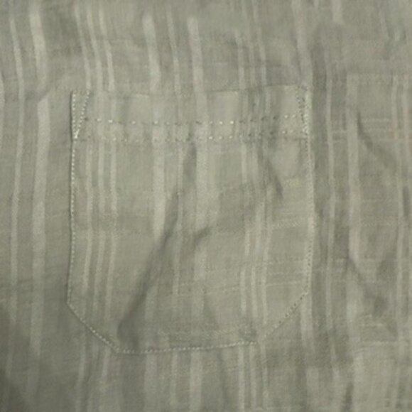 Tommy Bahama 100% Linen Green Short Sleeve Shirt – Size XL - Picture 7 of 13